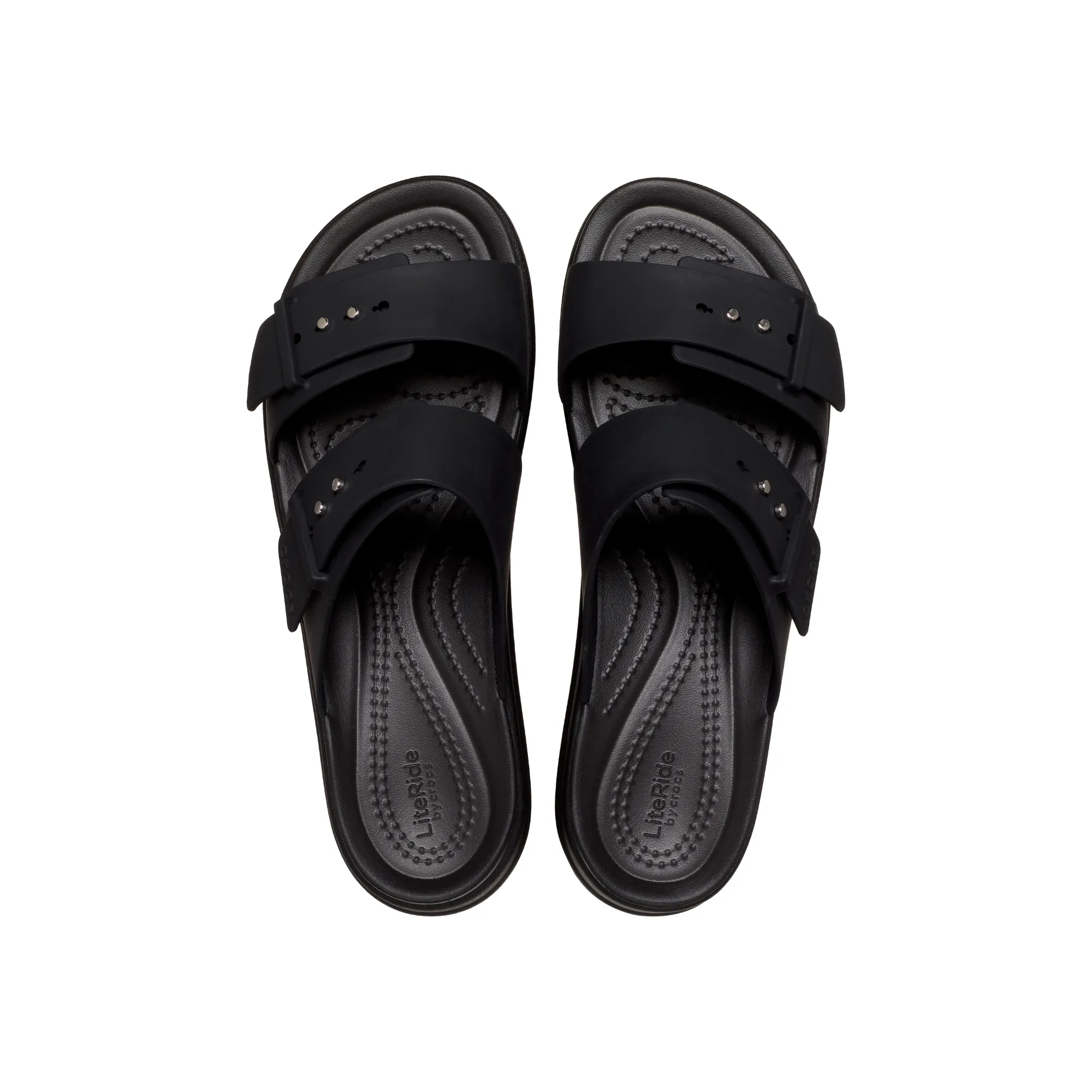 รองเท้าแตะผู้หญิง BROOKLYN BUCKLE LOW WEDGE