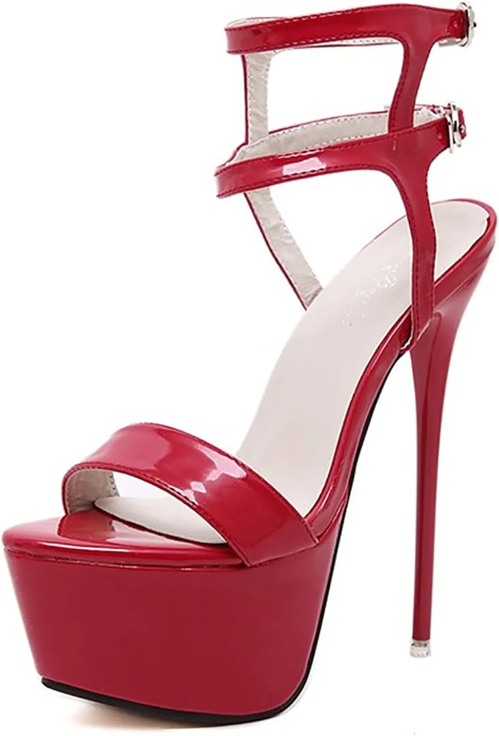 16CM/6.30IN Summer Fashion High Heels Platform Sandals for Women Sexy Open Toe High Heels Party Dress Wedding Nightclub Women Shoes