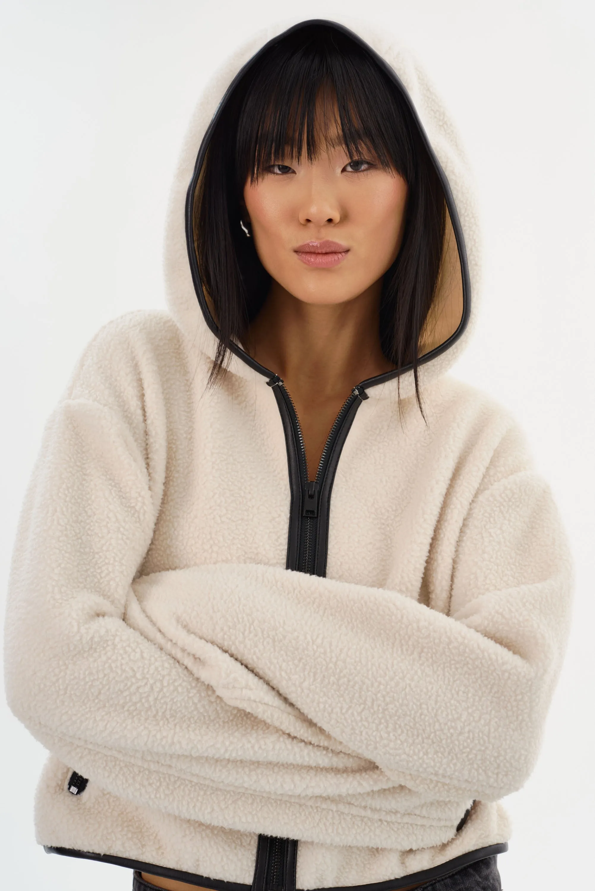ARLINA | Polar Fleece Zip-Up Hoodie