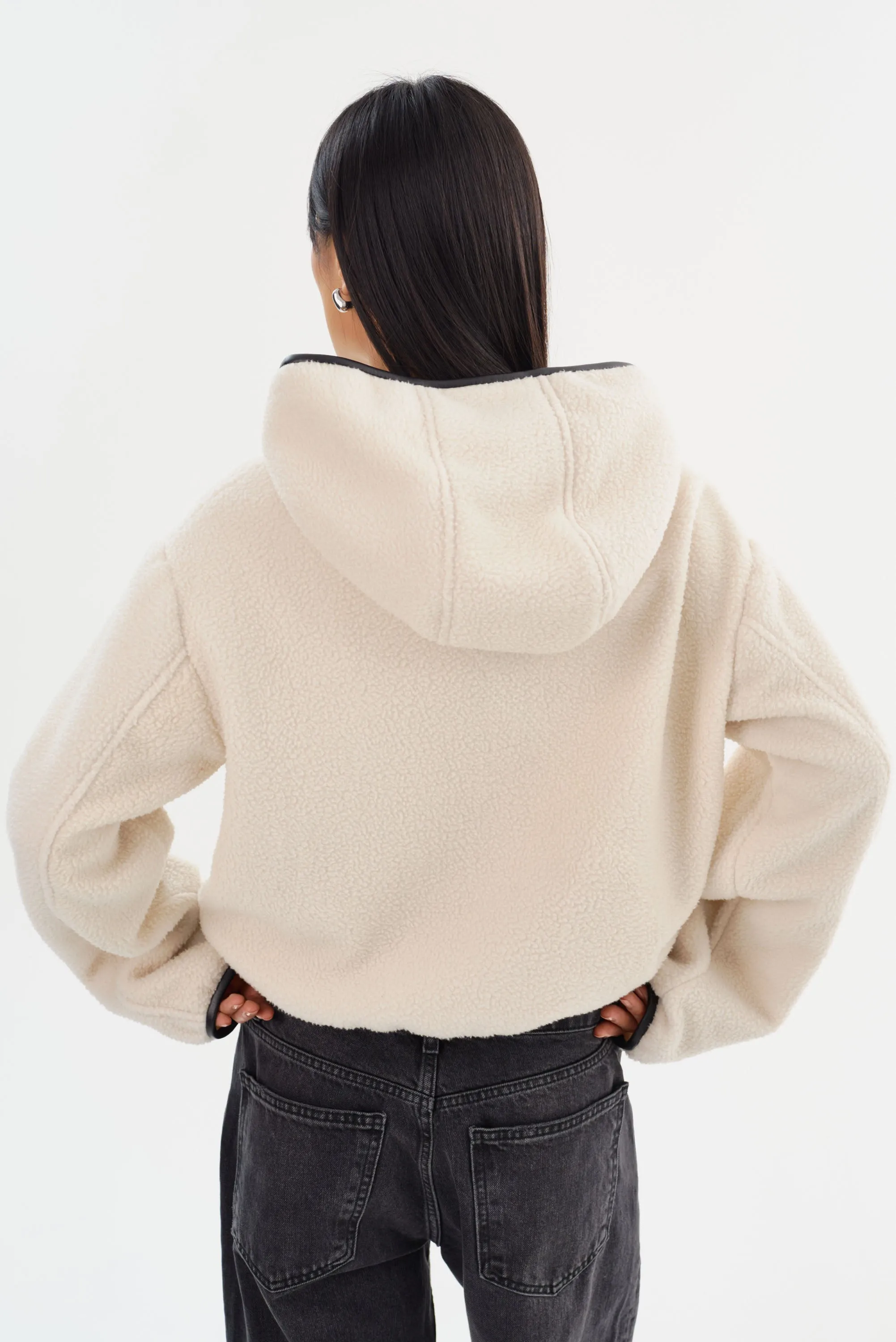 ARLINA | Polar Fleece Zip-Up Hoodie