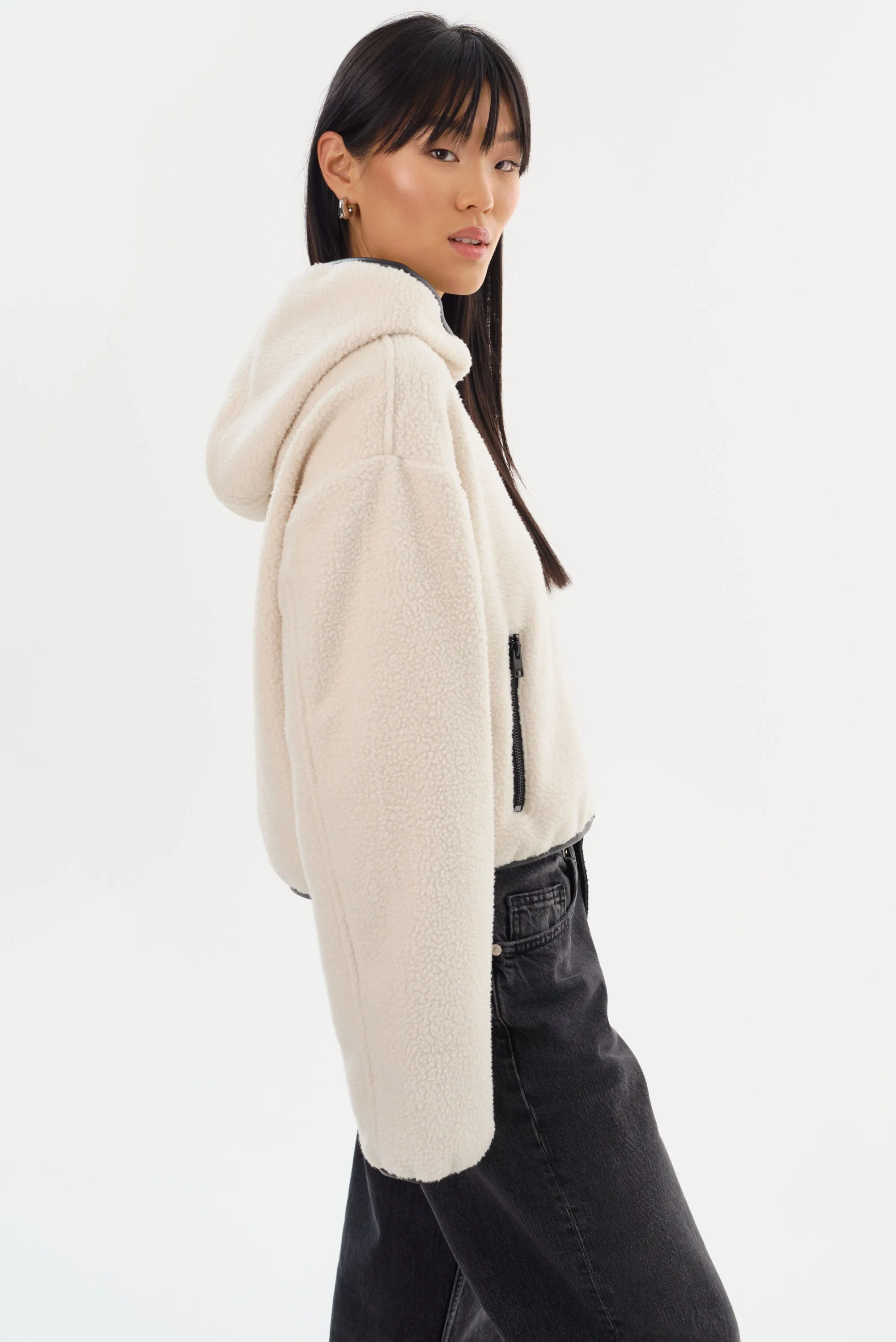 ARLINA | Polar Fleece Zip-Up Hoodie