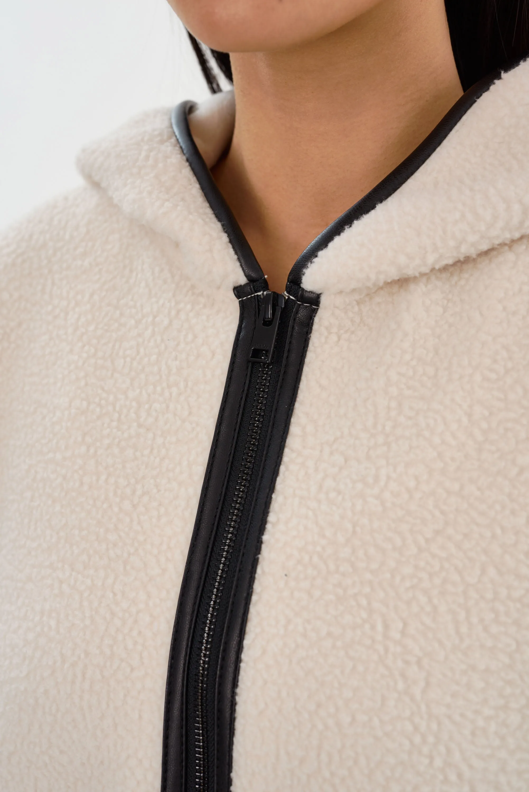 ARLINA | Polar Fleece Zip-Up Hoodie