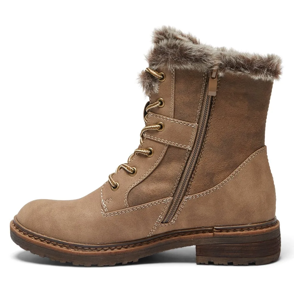 Bailey Boot in Taupe Micro
