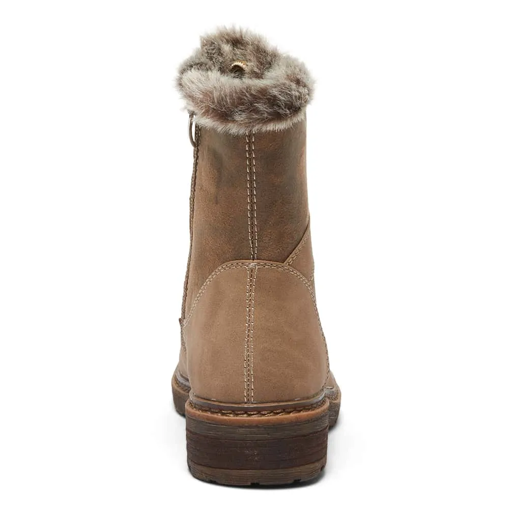 Bailey Boot in Taupe Micro