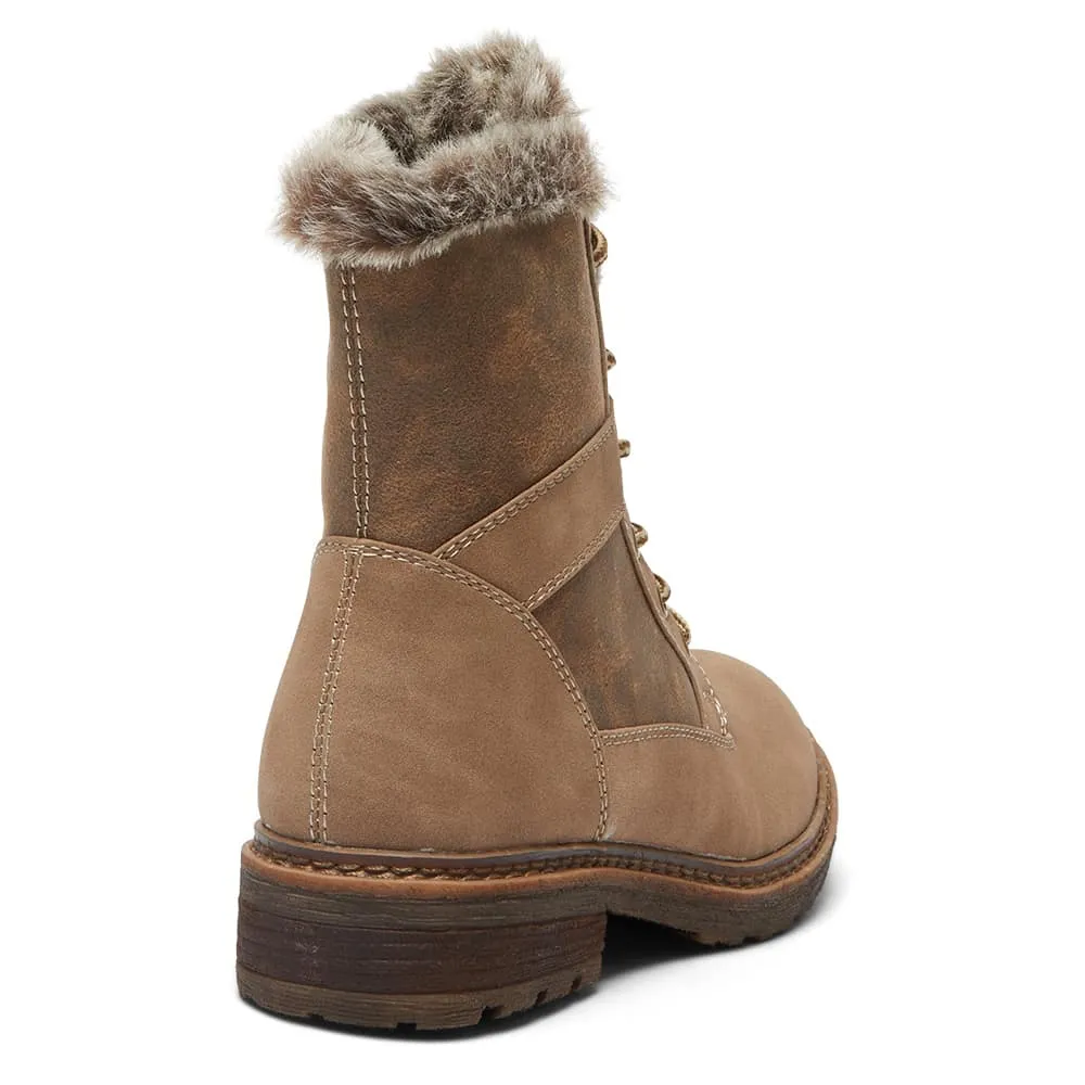Bailey Boot in Taupe Micro