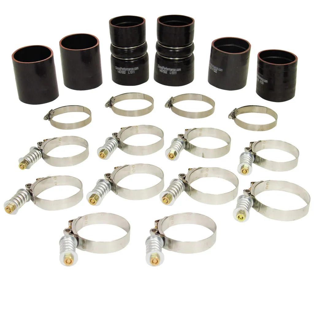 BD Diesel Intercooler Hose & Clamp Kit Ford Excursion 7.3L Power Stroke (99.5-03) 1047030