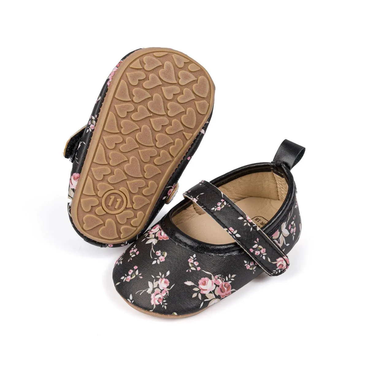 Beloved Blossom Slippers-Black