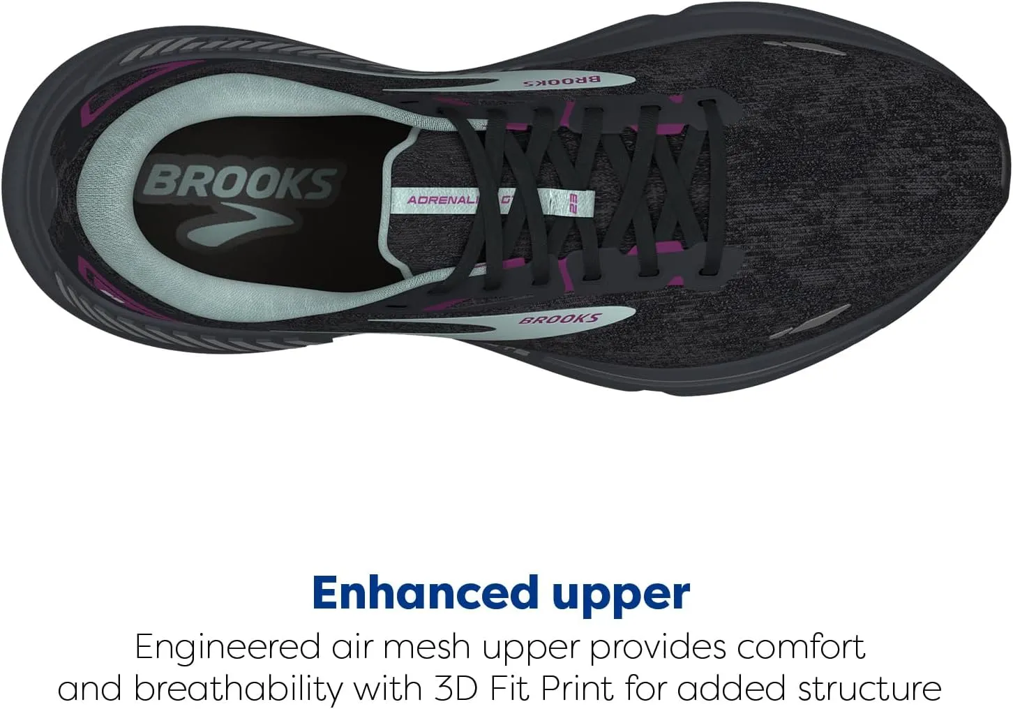 Brooks Womens Adrenaline GTS 23 Supportive Running Shoe