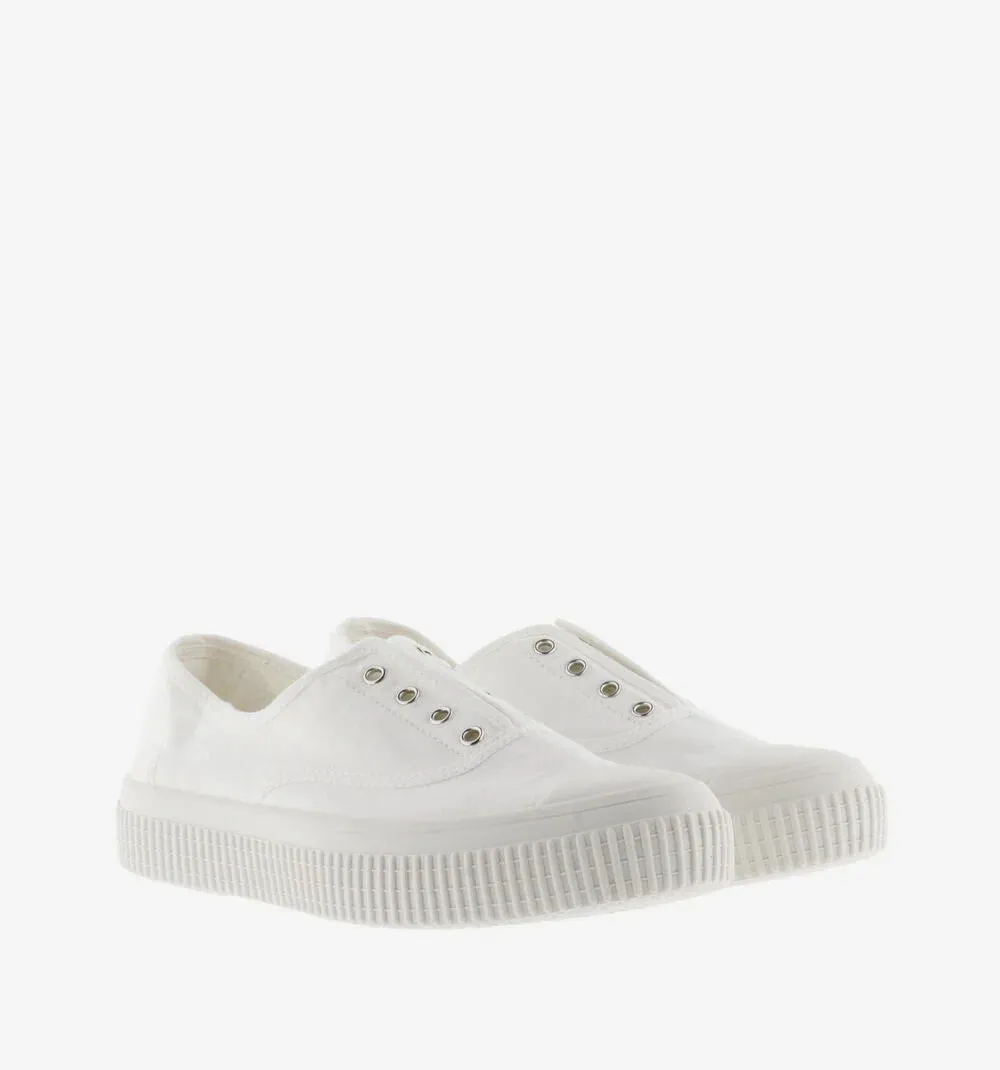 Chunky Plimsole Blanco