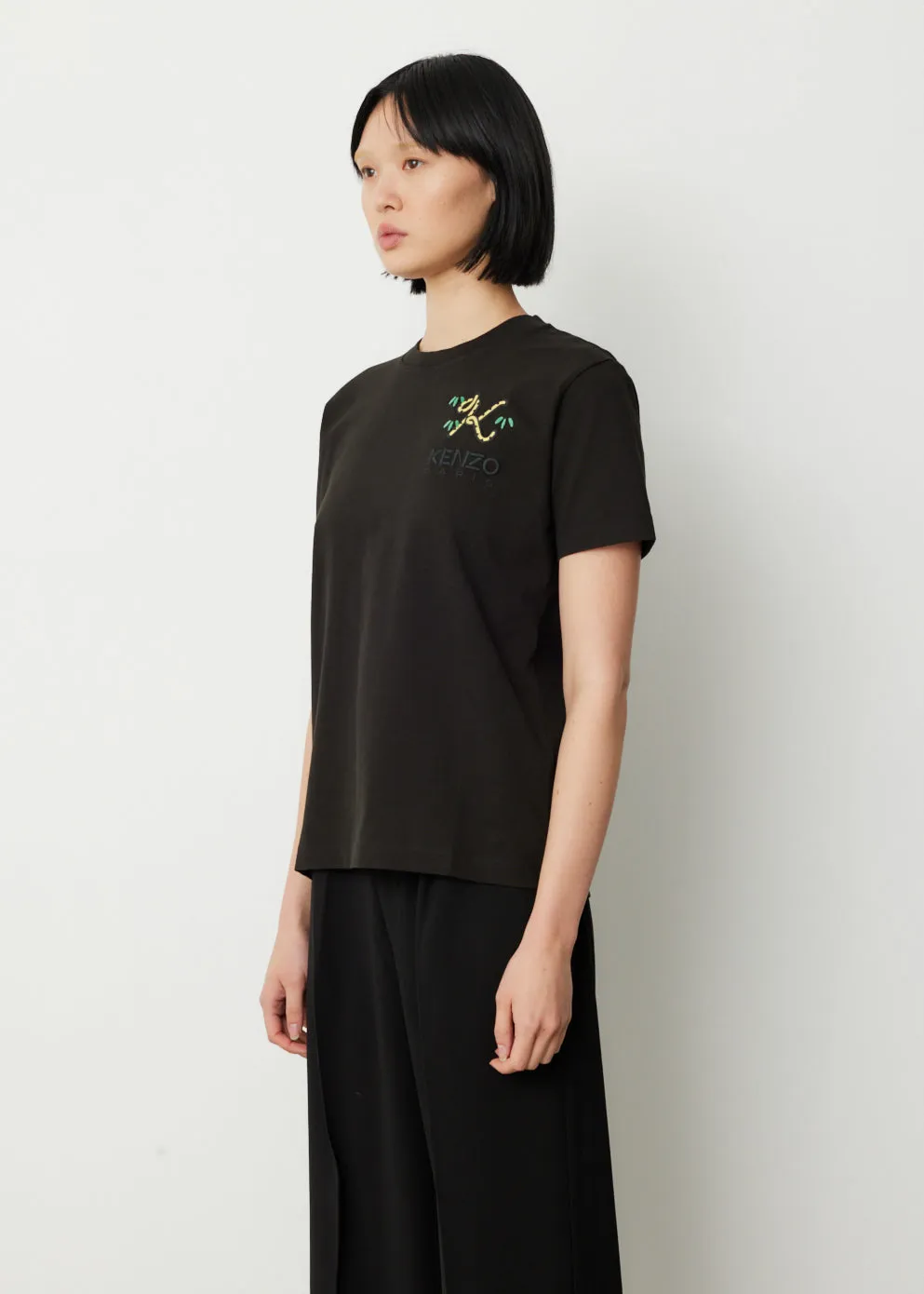 Crest Logo Loose T-Shirt