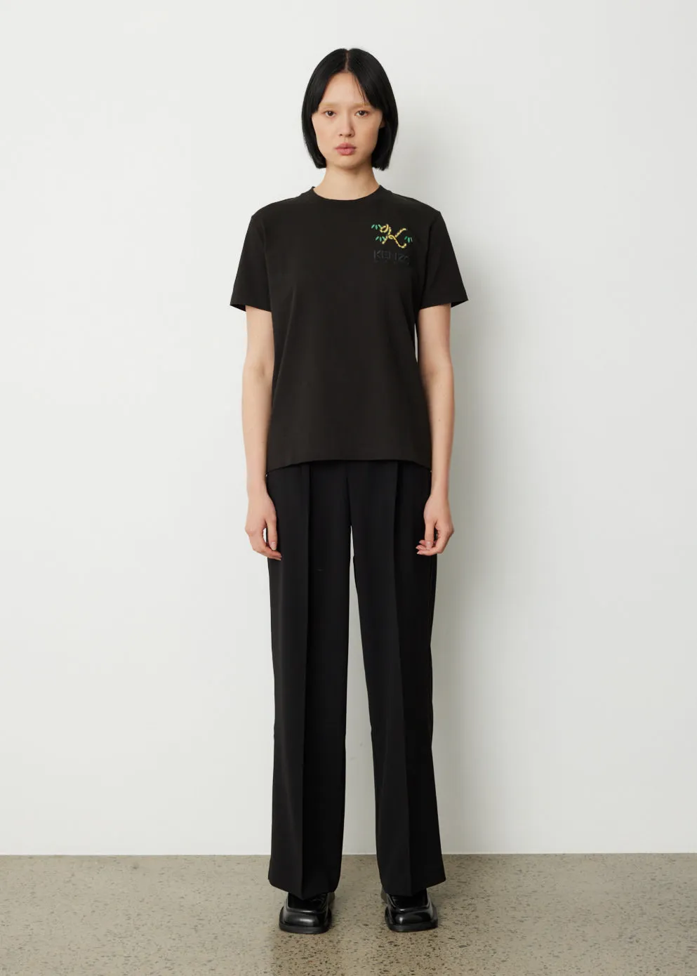 Crest Logo Loose T-Shirt