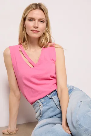 Fallon V Cotton Tank