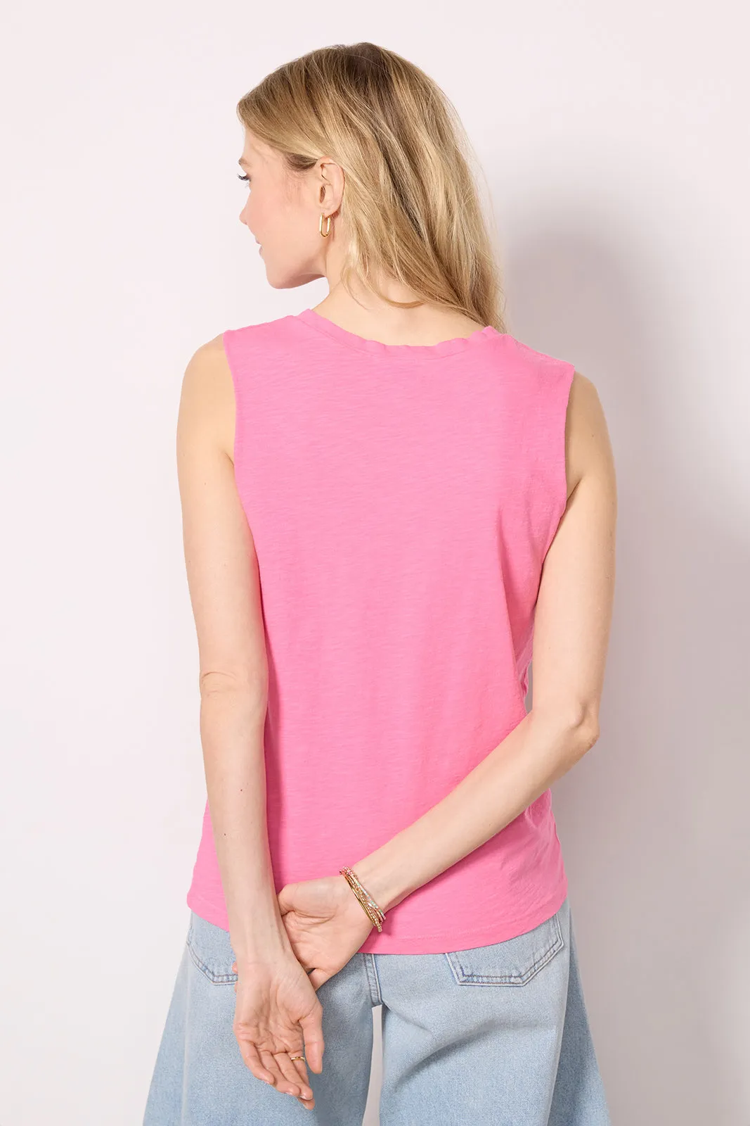 Fallon V Cotton Tank