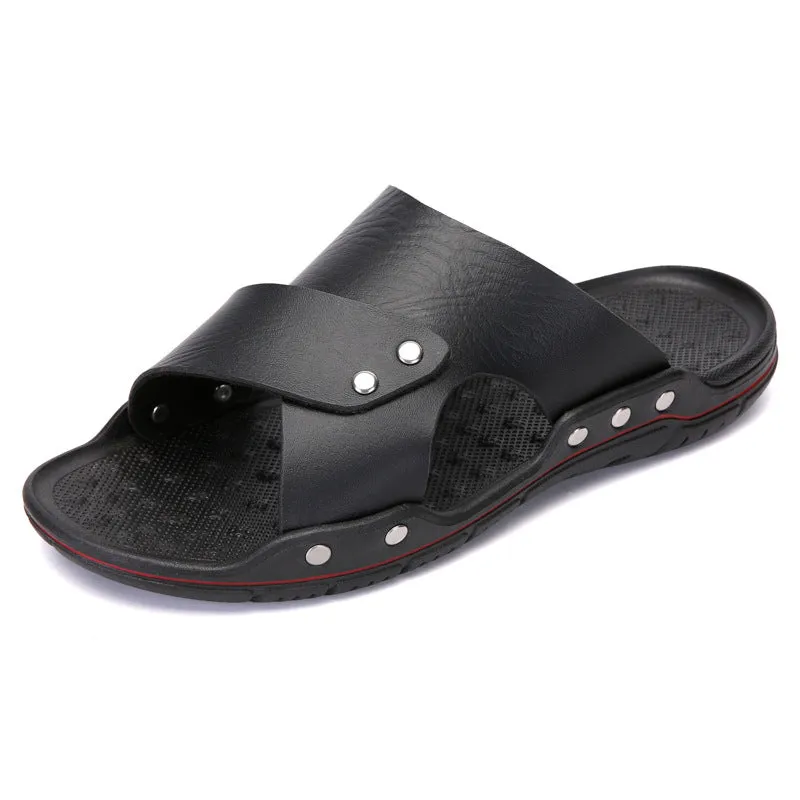 Fashionable Men's Soft Bottom Slippers