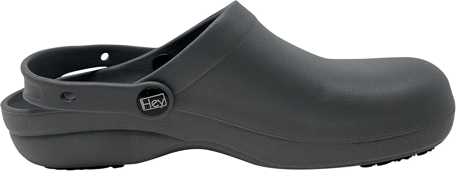 Hey Collection Men's and Women's Slip Resistant Work Clog | Nurse and Chef Shoes