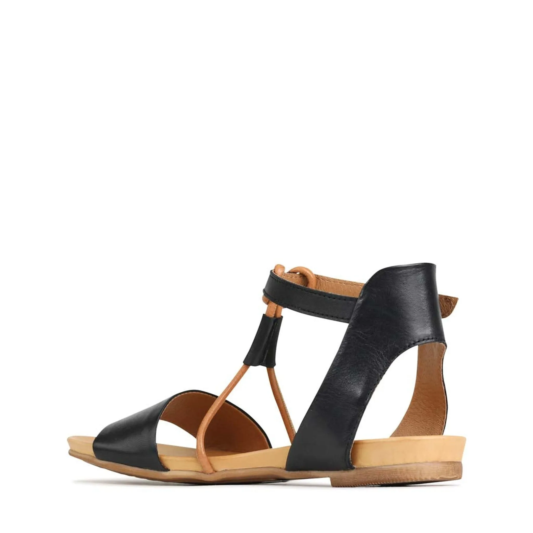 LANIE ANKLE STRAP SANDALS LEATHER