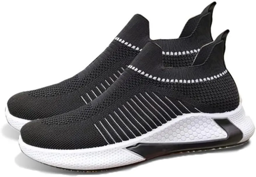 Men's Plus Size Comfortable Orthopedic Shoes, Breathable Lightweight Sneakers Easy to Put on and Take Off, Running Walking Shoes for Sports, Gym, Tennis (Muti,39)