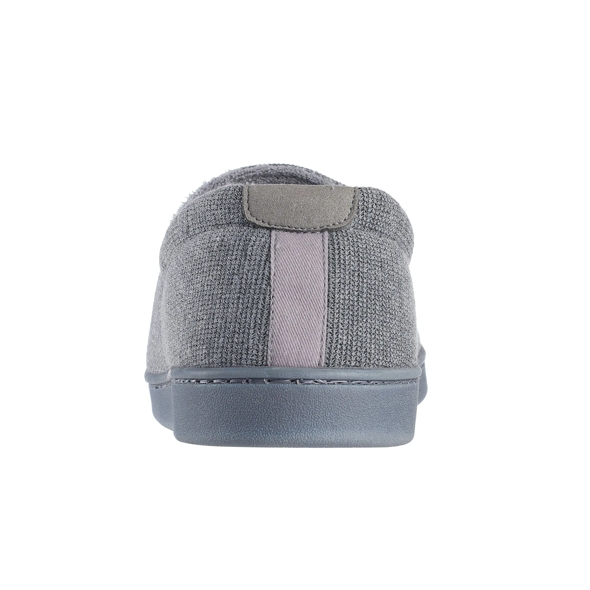Men's Textured Knit Kai Closed Back Slippers with Gel-Infused Memory Foam