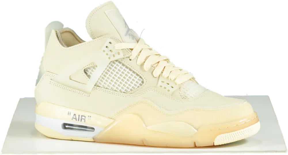 Nike CV9388 Sail Air Jordan 4 Retro SP Trainers UK 8.5 