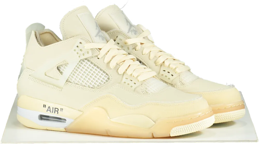 Nike CV9388 Sail Air Jordan 4 Retro SP Trainers UK 8.5 