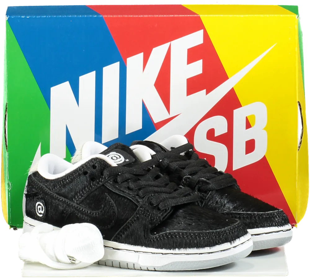 Nike DA1630 Black SB Dunk Low Pro QS (PS) Trainers  UK 10 