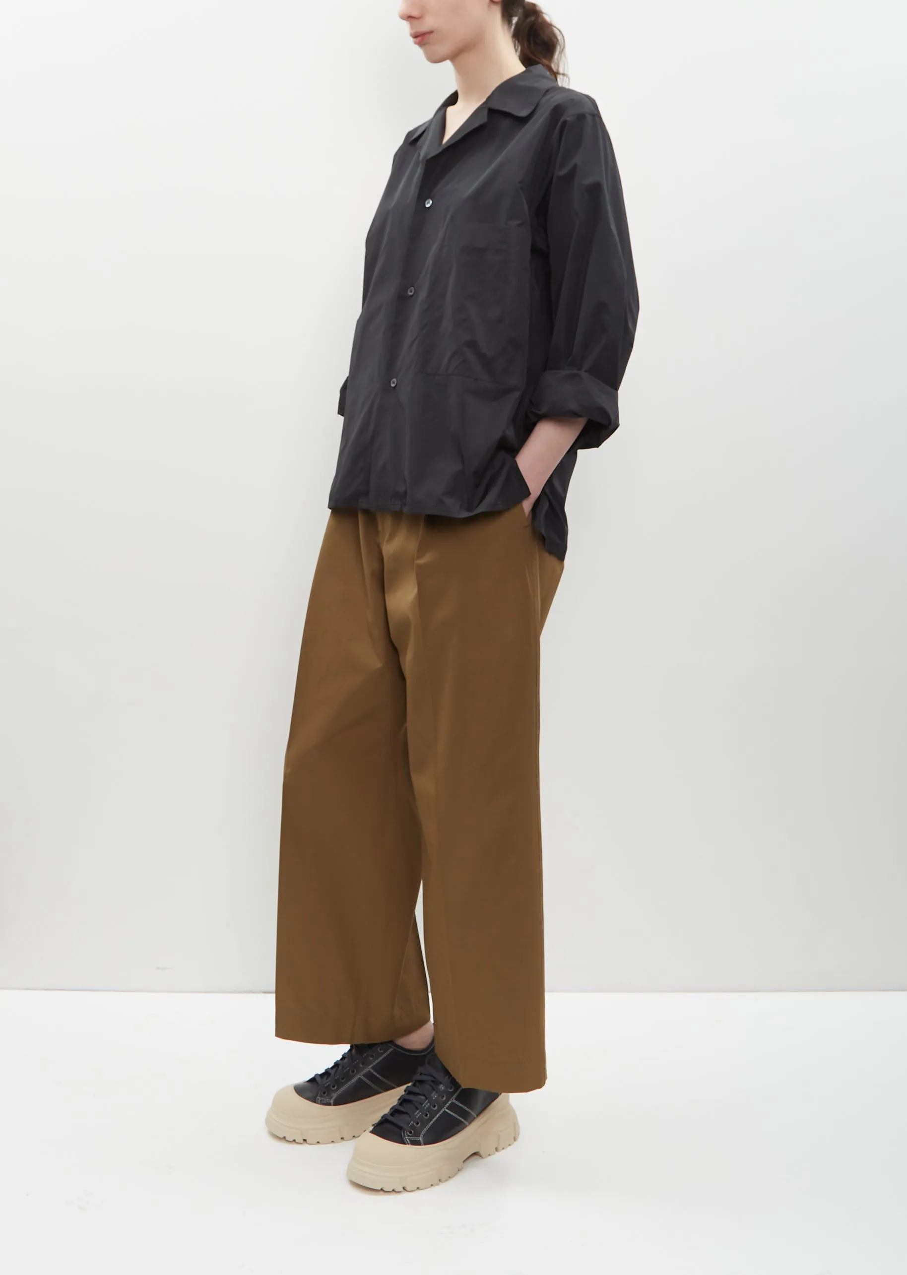 Pass Cotton Pants — Cumin