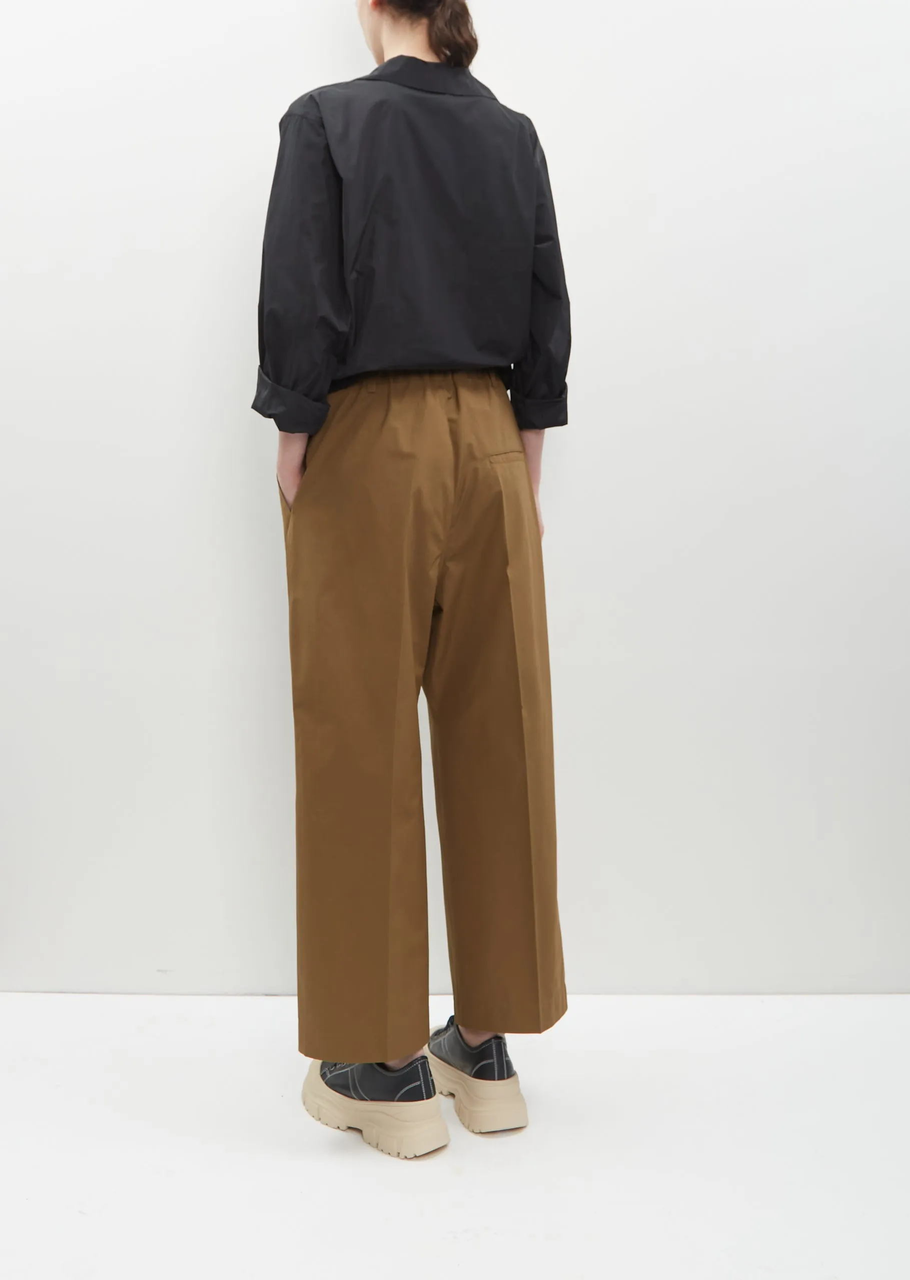 Pass Cotton Pants — Cumin