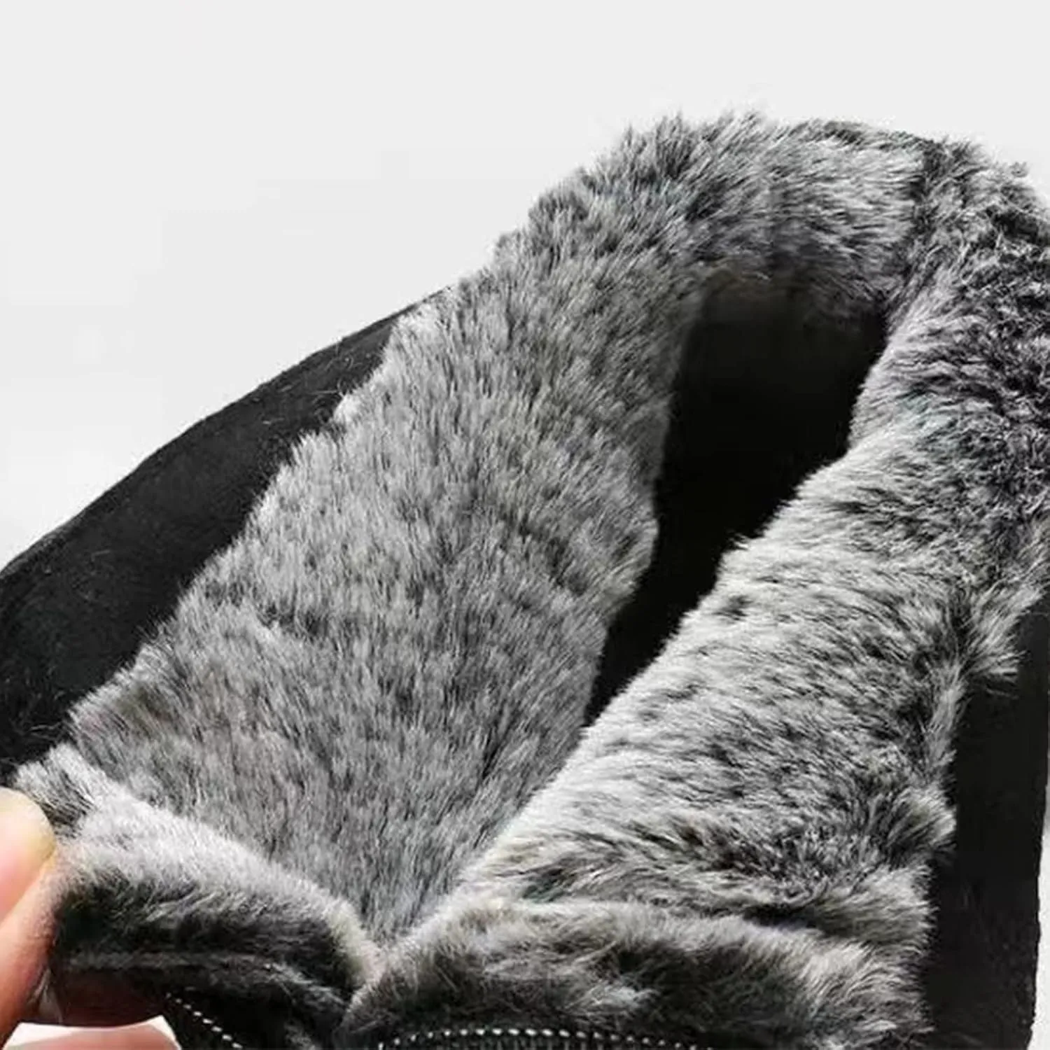 Snow Boots for Women Waterproof Anti-slip Winter Boots Classic Fur Lined Booties Winter Warm Outdoor Ankle Boots Thickening Winter Shoes Walking Hiking Booties