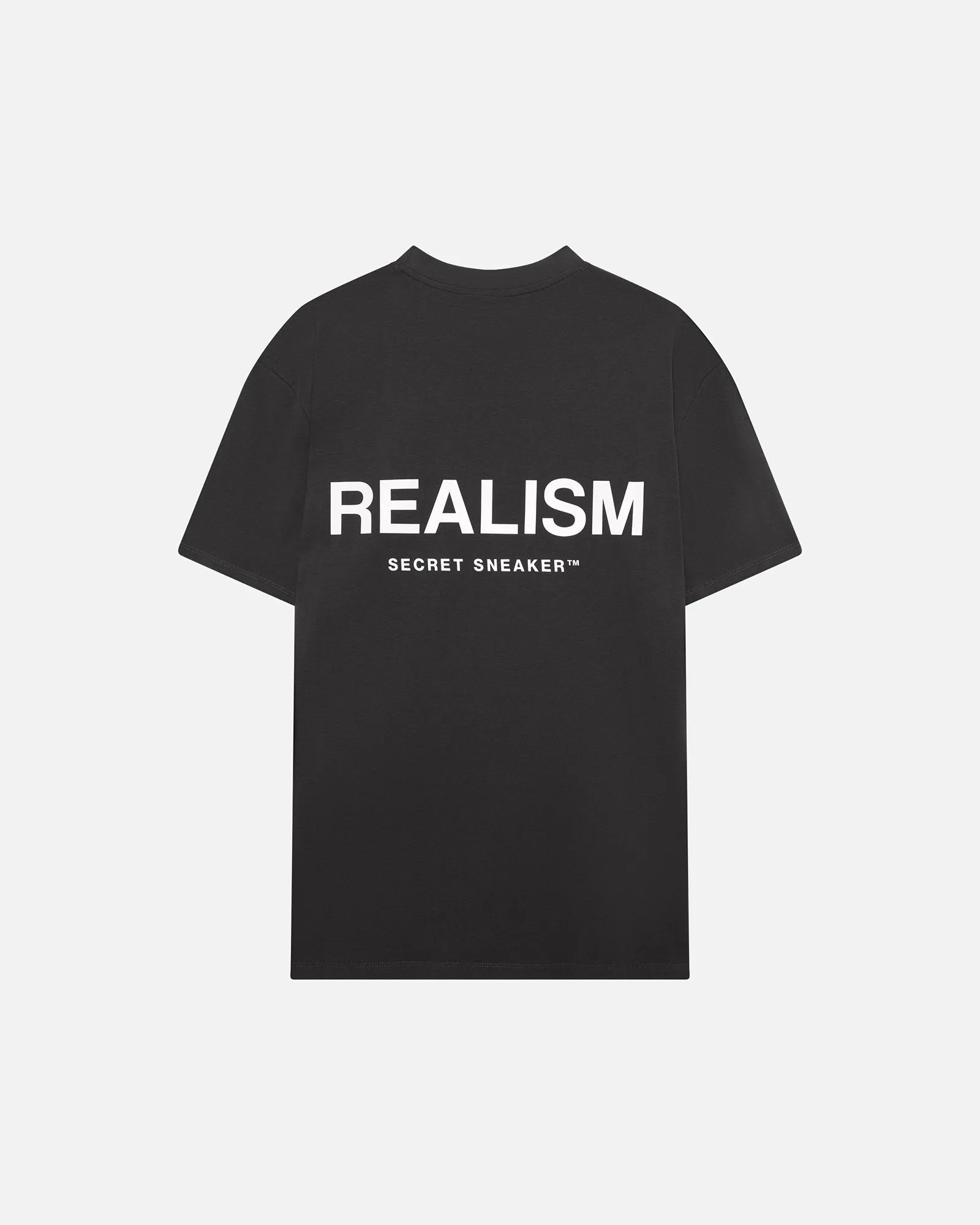 SSS REALISM BACK LOGO REFLECTIVE MOON ASH TEE