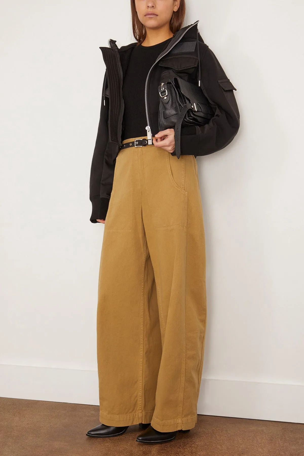 Tany Pant in Olive