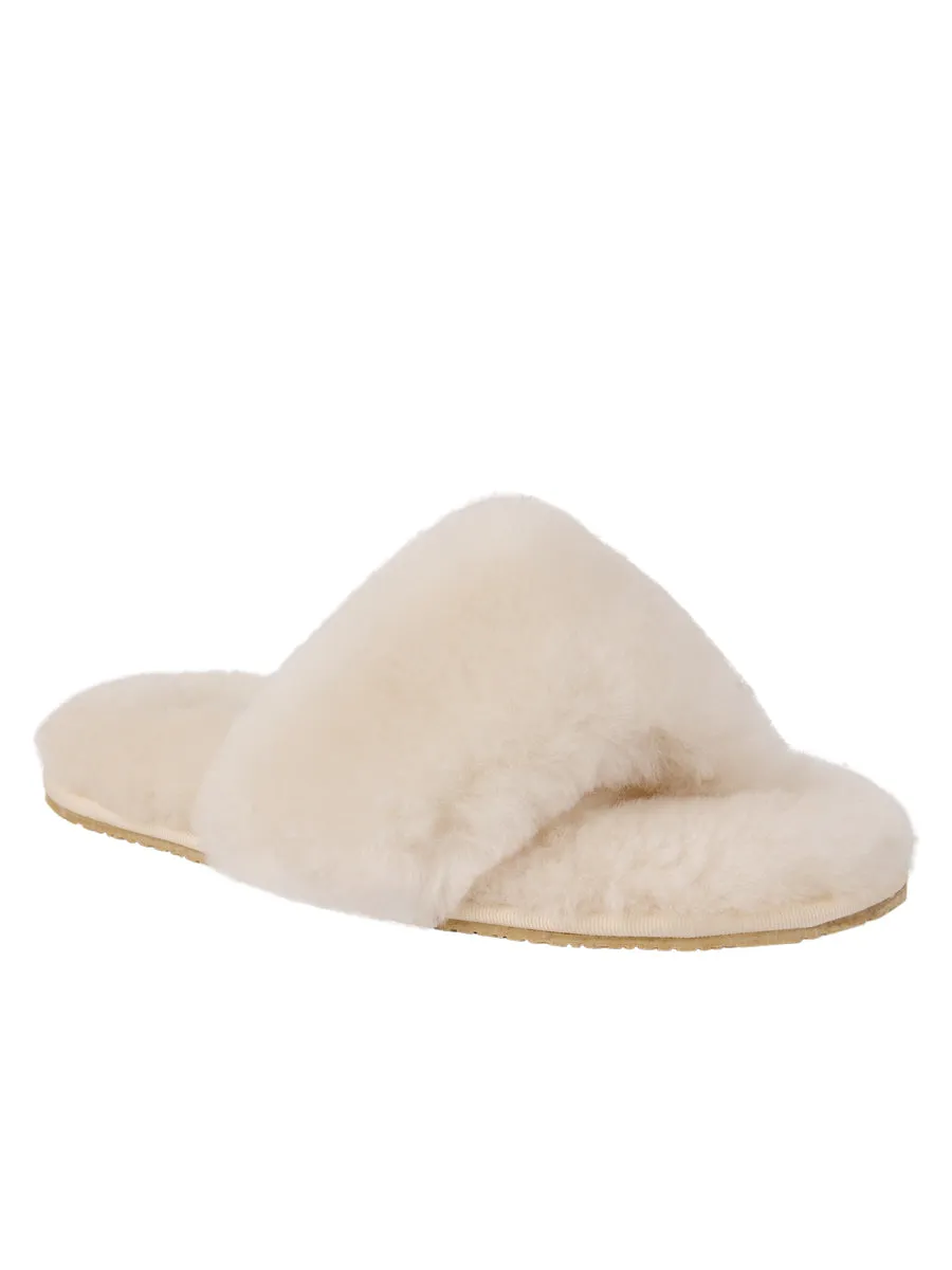 Vail Shearling Thong Slipper