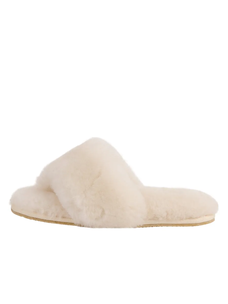 Vail Shearling Thong Slipper