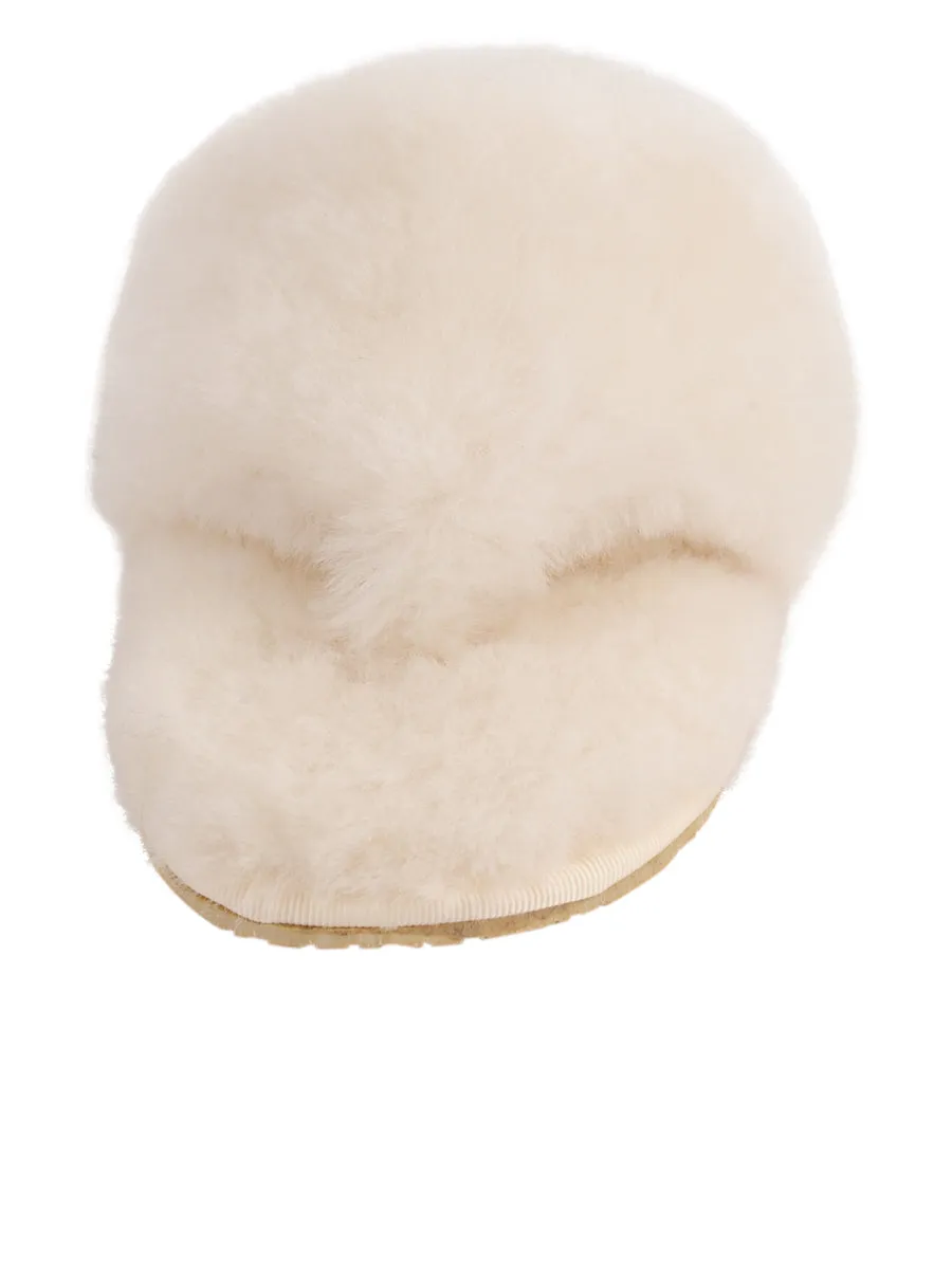 Vail Shearling Thong Slipper