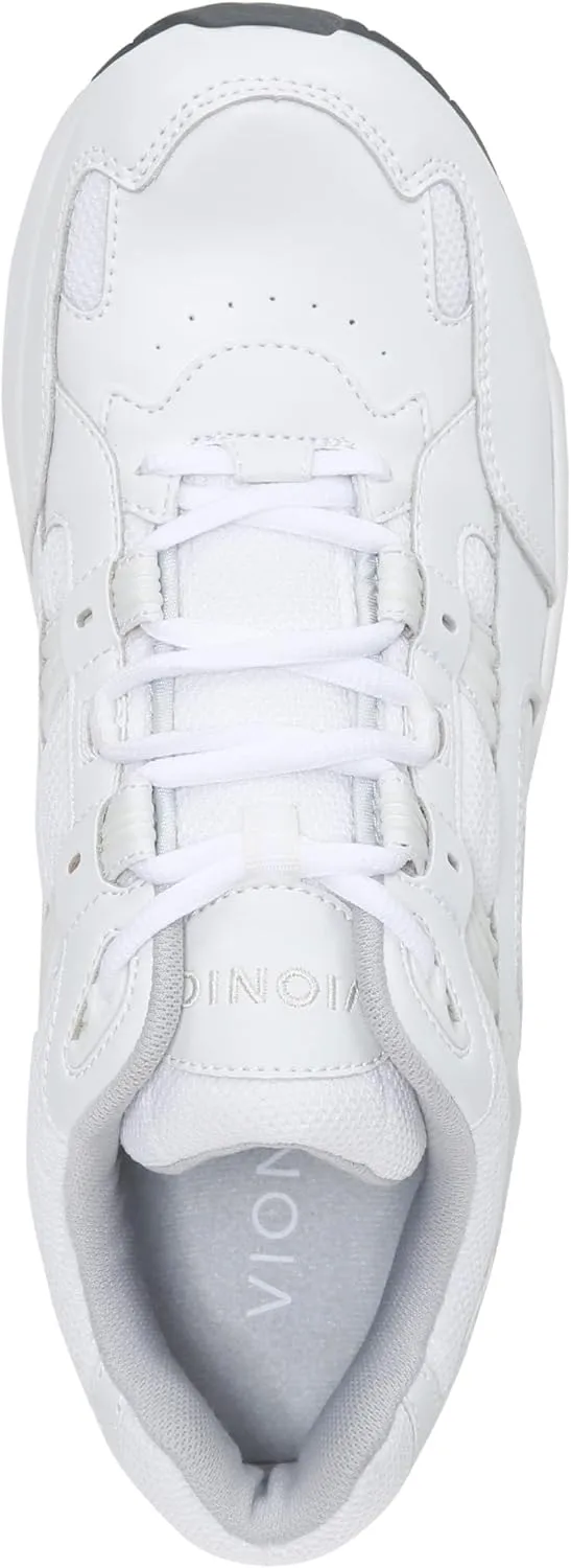 Vionic Women's Walker Classic Comfortable Leisure Shoes- Supportive Walking Sneakers That Include Three-Zone Comfort with Orthotic Insole Arch Support