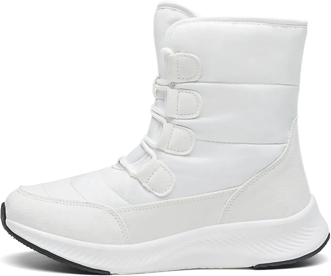 Women Snow Boots Waterproof Winter Boots Non Slip Fully Fur Booties Winter Warm Outdoor Ankle Boots Thickening Winter Shoes Walking Hiking Booties