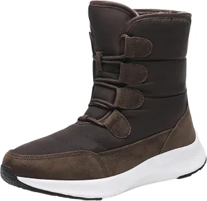 Women Snow Boots Waterproof Winter Boots Non Slip Fully Fur Booties Winter Warm Outdoor Ankle Boots Thickening Winter Shoes Walking Hiking Booties
