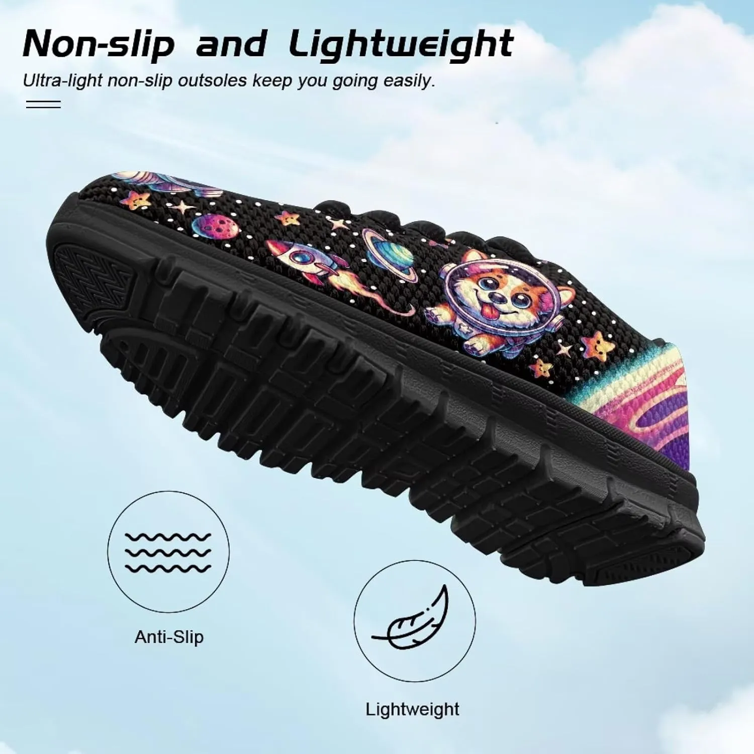 Yzaoxia Girls Tennis Shoes Athletic Running Sneakers Lace Up Mesh Sport Shoes School Gym Outdoor Footwear Size 11-Size 5
